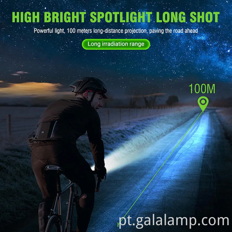 Tocha LED impermeável ultra brilhante para exploração ao ar livre